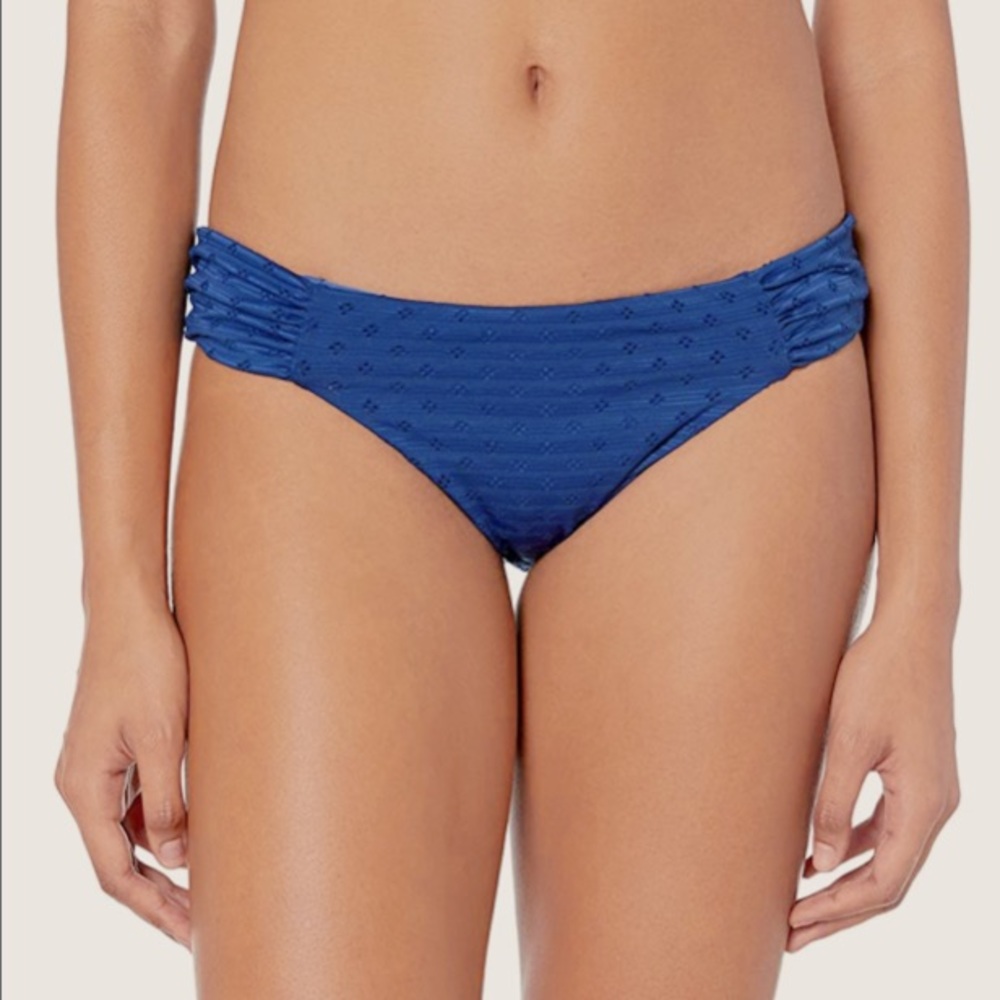 Lucky brand navy blue bikini bottoms